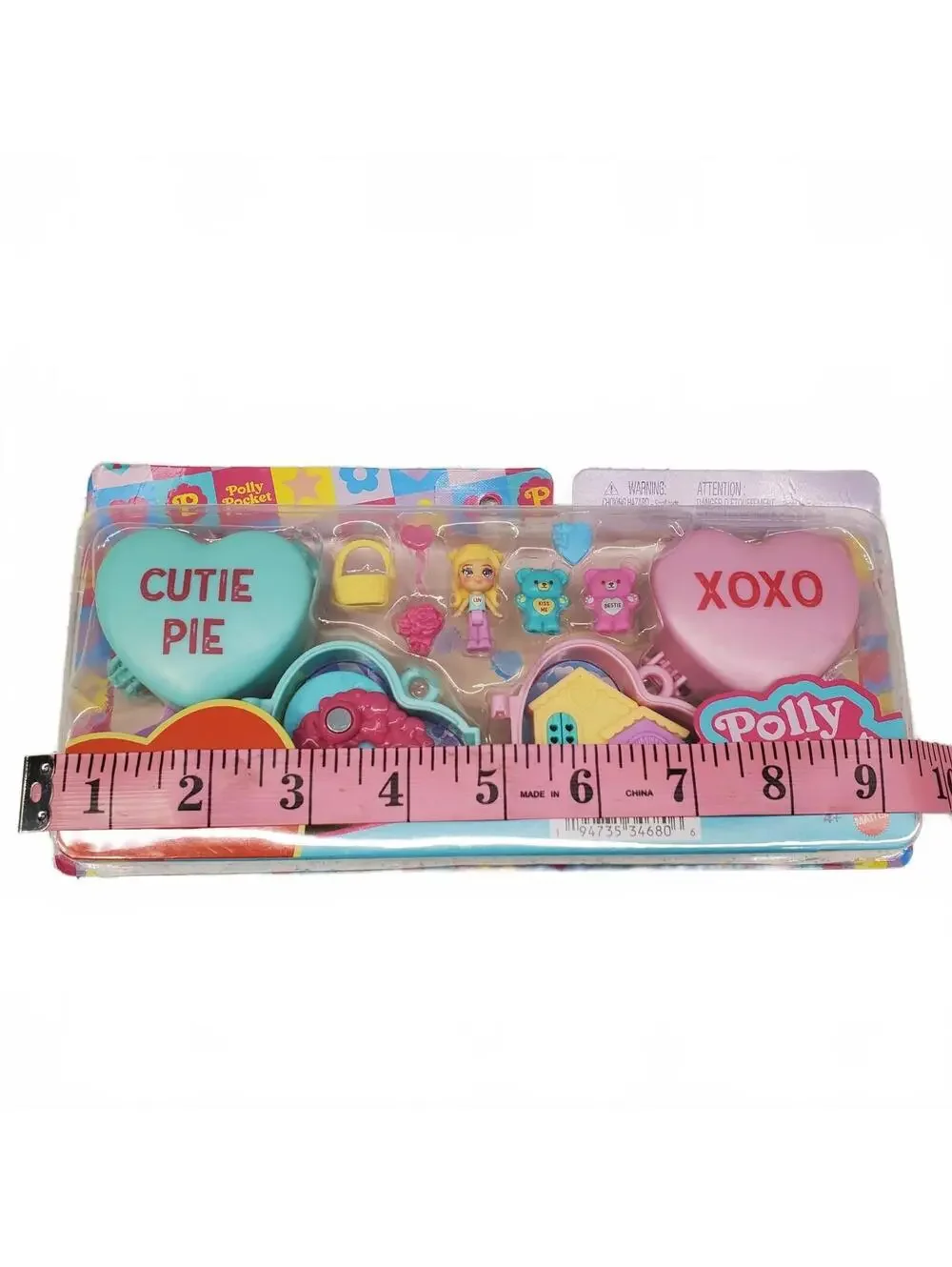 Polly Pocket Sweethearts Cutie Pie XOXO playset NEW